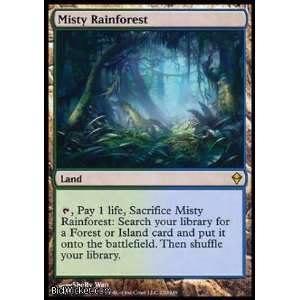  Misty Rainforest (Magic the Gathering   Zendikar   Misty 