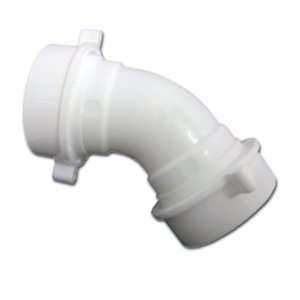  Lasco 03 4267 White Plastic Tubular 1 1/2 Inch Slip Joint 