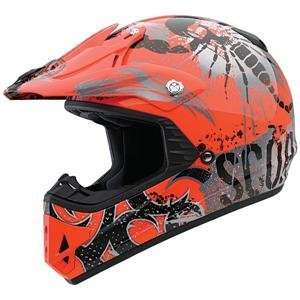   Scorpion VX 14 Rocker Helmet   Large/International Orange Automotive