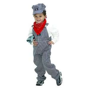  Train Engineer Suit Child Sz 4 14Halloween Costume Toys & Games