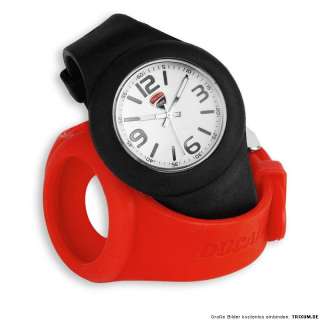 DUCATI CORSE ´12 Quarz Uhr Armbanduhr Watch Wechselarmband schwarz 