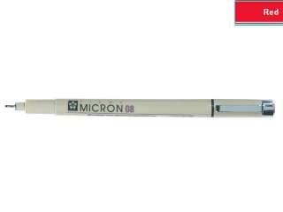 Sakura Pigma Micron 08 Pen 0.50 mm black / colour  