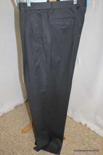 ZANELLA *DUNCAN* DRESS PANTS SLACKS TROUSERS SZ 33 X 36 #091  