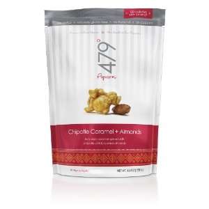 Chipotle Caramel + Almonds Popcorn   Case of 6 (5oz Pouches)  