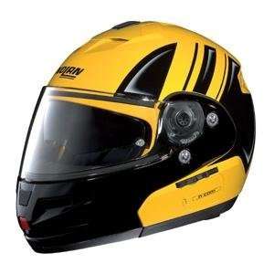   Com Modular Motorcycle Helmet Yellow/Black Cab Medium M N135270830332