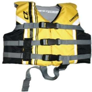  46017464 VEST CHILD 4B PROMO   YELLOW 4 BELT DUAL SIZED 