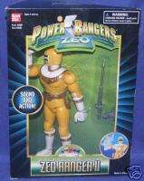 Power Rangers ZEO Yellow Zeo Ranger II New RARE 8  