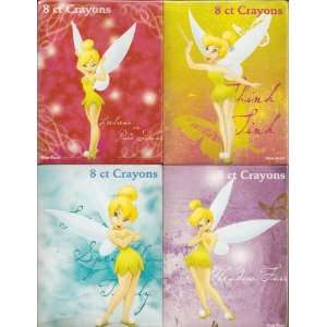  Tinkerbell Crayons (4 pack) Toys & Games