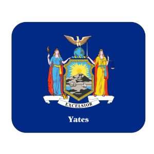  US State Flag   Yates, New York (NY) Mouse Pad Everything 