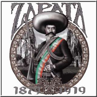 Zapata Mexican Mexico Flag Sash T Shirt S,M,L,XL,2X,3X,4X,5X 14 Colors 