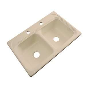   Double Basin Acrylic Topmount Kitchen Sink 53210