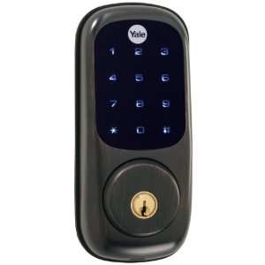  Yale YRD220 NR ORB Real Living Electronic Touch Screen Deadbolt 