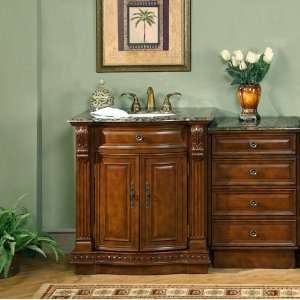  Amaretto (single) 53 Inch Traditional Bathroom Vanity 