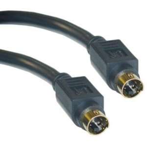   Video) Male, Gold Tips, 12 ft. Product Category S Video Cables