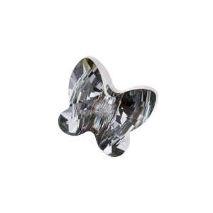 Swarovski Crystal #5754 8mm Butterfly Beads Crystal Silver Night (6)