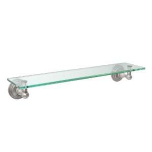  Gatco 5850 Marina Glass Shelf, Satin Nickel
