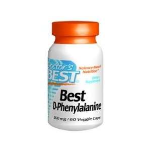 Vegetarian Supplements Doctors Best   Best D Phenylalanine    60 