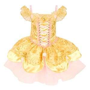 NWT Disney Princess Belle Ballerina Tutu Costume Dress  