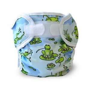  Waterproof Diaper Cover   Small   Frog Print Baby
