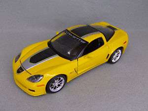 2009 Chevrolet Corvette Z06   Diecast   Yellow  124  