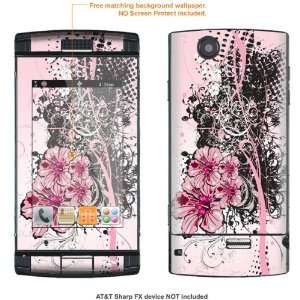  Protective Decal Skin Sticker for AT&T ATT Sharp FX case 