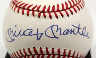 Mickey Mantle Whitey Ford Dual Signed Baseball JSA Product Image