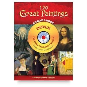  Dover Full Color Clip Art CD ROM   120 Great Paintings 