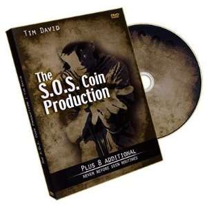  Magic DVD The SOS Coin Production by Tim David Toys 