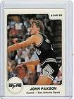 1984 85 Star #73 JOHN PAXSON Spurs Bulls Nrmt+