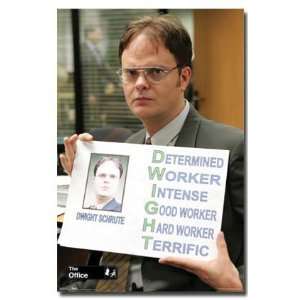  THE OFFICE POSTER Amazing Shot of Dwight RARE HOT NEW 