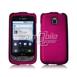  VMG Pink Hard 2 Pc Rubberized Texture Plastic Snap On Case 