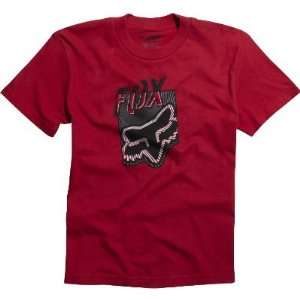  Boys Only Dedicate s/s Tee [Red] XL Red XLarge Automotive