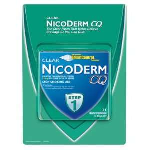  NicoDerm CQ STEP 1   3 Week Kit   21 Clear 21 mg Nicotine 