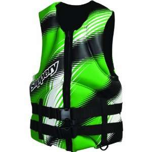 Slippery Surge Neo Mens Water Sports Racing Watercraft Vest w/ Free B 