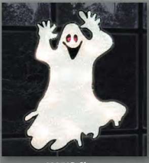 GHOST LIGHTED HALLOWEEN DECORATION SHIMMERING  