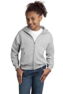Hanes Yth ComfortBlend Full Zip Hooded Sweatshirt. P480  