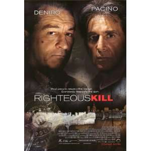  Righteous Kill Movie Poster (11 x 17 Inches   28cm x 44cm 
