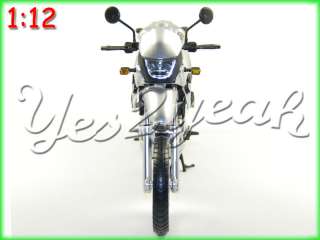 1828 112 BMW F650GS Silver Black Motorcycle Model  
