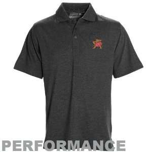 Cutter & Buck Maryland Terrapins Charcoal Champions DryTec Performance 