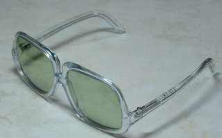 NEW CHRISTIAN ROTH 14211 CRYSTAL TEMPLES GREEN LENSES SUNGLASSES 