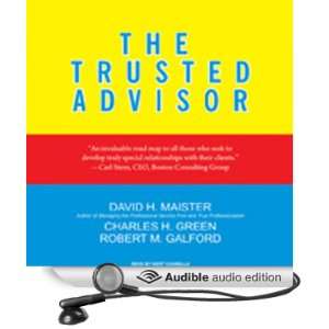  The Trusted Advisor (Audible Audio Edition) David Maister 