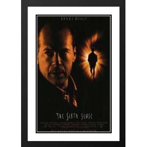 The Sixth Sense Framed and Double Matted 20x26 Movie Poster Bruce 