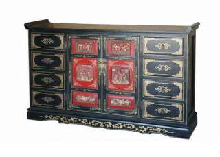 CaoZhou Gold Carve Altar Buffet Console Table aWK1465  