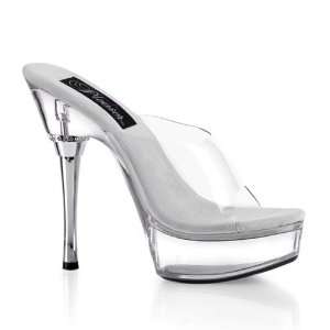  Pleaser Allure 601 5.5 Inch Stiletto Heel Platform Sandal 
