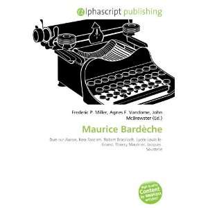 Maurice Bardèche (9786132687135) Books