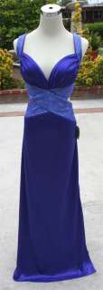 NWT MASQUERADE $140 Purple Juniors Formal Gown 11  