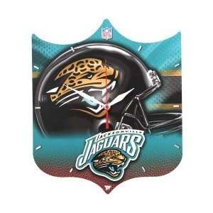   Jacksonville Jaguars High Definition Shield Clock