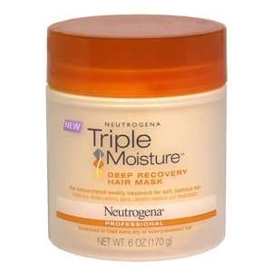  Neutrogena Triple Moisture Deep Recovery Hair Mask   6 oz 