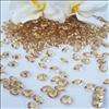 1000 4ct 10mm silver diamond wedding confetti decor  