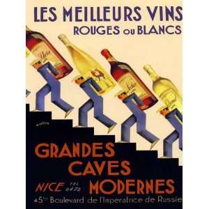 Wine LES Meilleurds Vins Grandes Cabes Modernes Waiters Bar Restaurant 